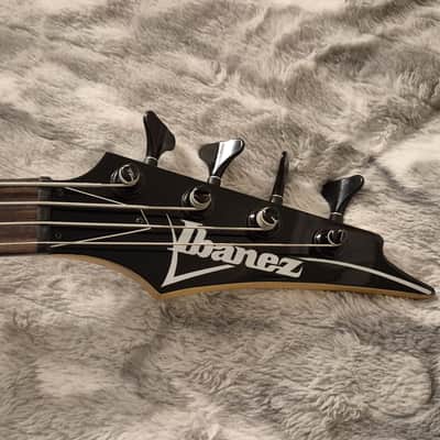 1990 Ibanez Roadbass RD707-BK w/ EMG Pickups - MIJ - Fujigen - Black - Active - 4-String Bass image 7