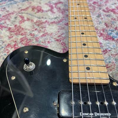 Squier Telecaster custom II with P90s - Black image 6