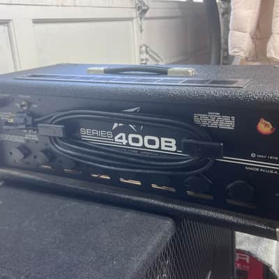 Peavey Peavey Bass Mark III Series 400B 1978 - Black Serviced W/CAB image 10