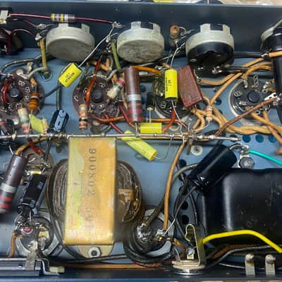 RCA MI-12236 Vintage Harmonica/Guitar Tube PA Head Amplifier image 7