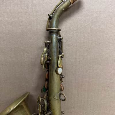 Vintage 1914 Conn Elkhart Soprano Saxophone w/ Case - Fair Condition image 6