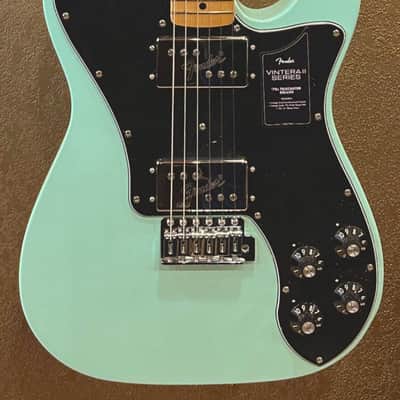 Fender Vintera II 70's Telecaster Deluxe w/Tremolo - Surf Green image 7