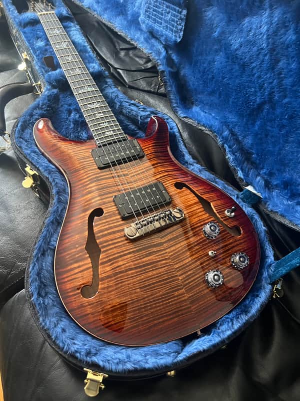 PRS Hollowbody II Piezo Tiger Eye image 1
