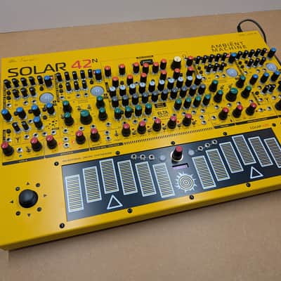 Elta Music Solar 42N Ambient Machine Analog Drone Synthesizer (Maize Yellow) image 7