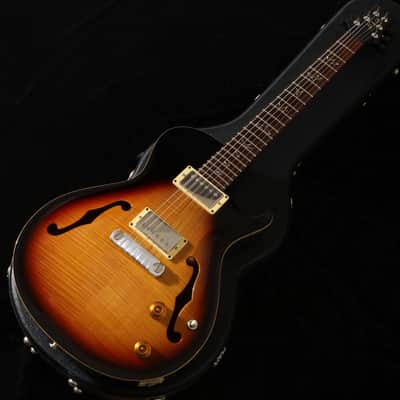 Paul Reed Smith (PRS) 2008 Singlecut Hollowbody I 10Top Tri-Color Sunburst Wide Fat Neck [136034] (03/04) image 8