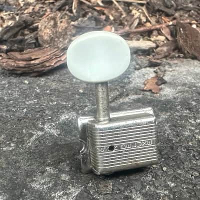1950s Fender Kluson Single line tuner white tipped image 1