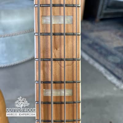 Fender Crafted in Japan (CIJ) 1975 Reissue Jazz Bass (JB75) – Natural Ash with Maple Neck (2004-2005) image 8
