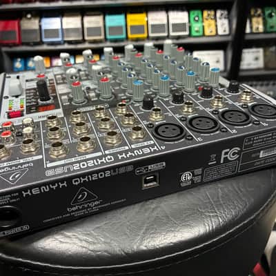 Behringer Xenyx QX1202USB 12-Input Mixer with USB Interface and Effects 2015 - Present - Standard image 4