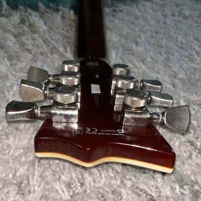 ESP LTD EC-1000 deluxe FM - Amber Sunburst Electric guitar made in Korea image 14