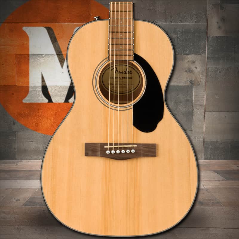 Fender CP-60S Parlor, Walnut Fingerboard - Natural image 1