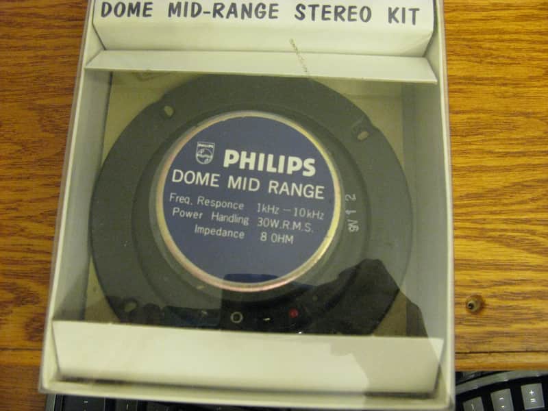 Philips MR525 Dome Midrange Type Tweeter Pair image 1