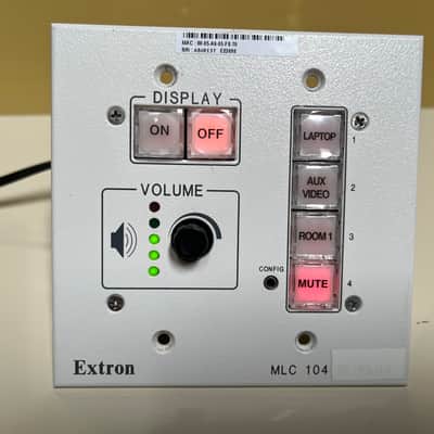 EXTRON MLC 104 IP  MediaLink Remote Controller (4) Input Switcher image 5