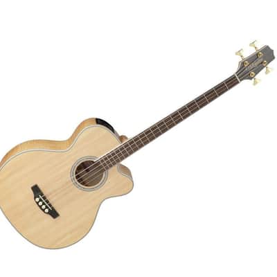 Takamine GB72CENAT Cutaway Acoustic/Electric Bass - Natural image 1