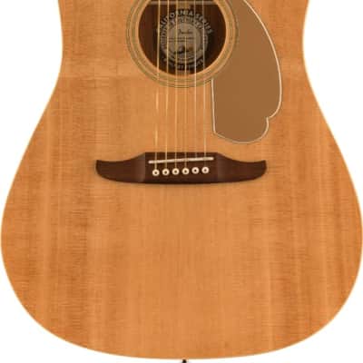 Fender Redondo Player Acoustic Guitar. Walnut Fingerboard, Gold Pickguard, Natural Bild 2