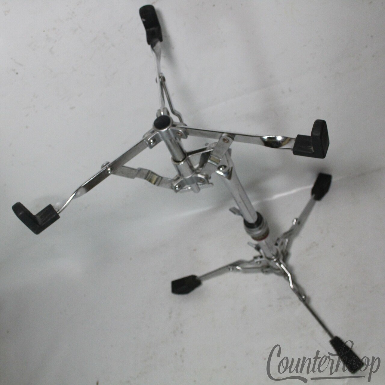 Yamaha Snare Drum Stand Adjustable Side-Basket Single-Braced Tripod Made-England — main photograph