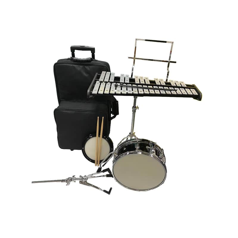Cannon Combination 32 Bell & Snare Kit w/Trolley Bag image 1