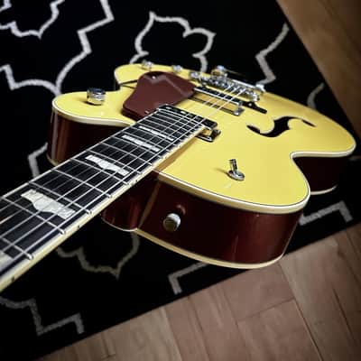 Celebrity Owned - Peter Green’s Gretsch Guitar- Bamboo/Lavender with paperwork and provenance RARE Collector Opportunity image 5