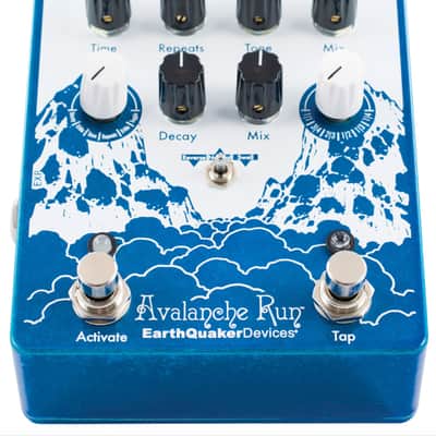 EarthQuaker Devices Avalanche Run Stereo Delay & Reverb with Tap Tempo V2 image 4