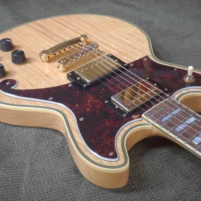 D'Angelico Deluxe Brighton 2019 - 2020 - Natural Swamp Ash image 1