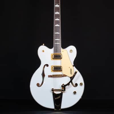 Gretsch G5422TG Electromatic Classic Hollow Body, Laurel FB, Snowcrest White image 5