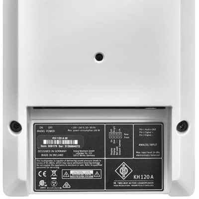 Neumann KH 120 A 5.25" Active Nearfield Studio Monitors (Pair) 2010s - White image 2