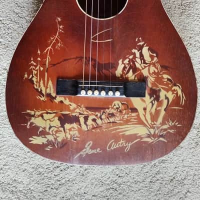 Harmony Gene Autry Cowboy Acoustic Guitar image 1