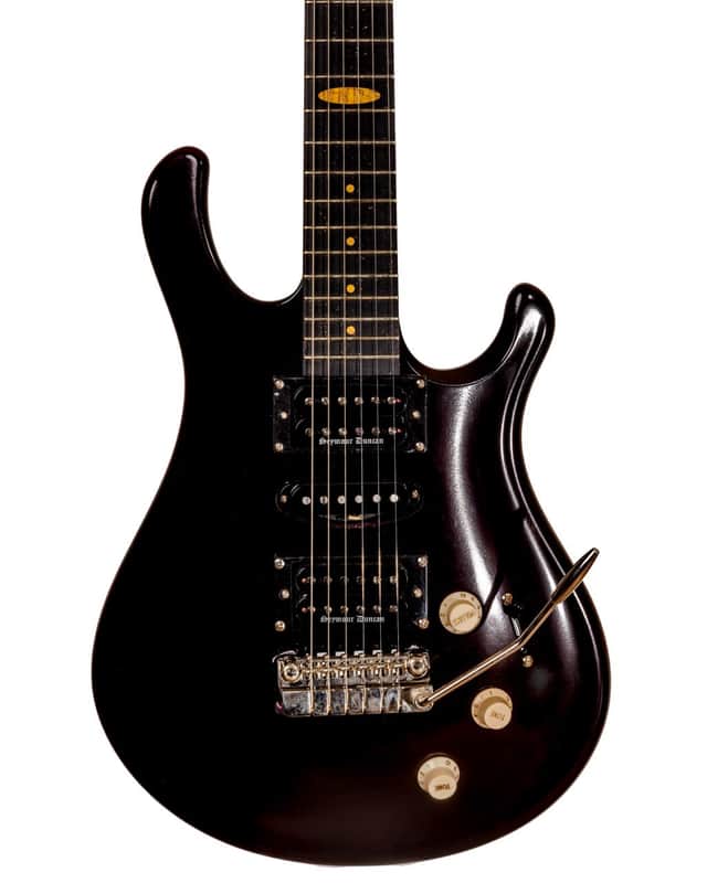 Flaxwood Voima Plum Dark Red Electric Guitar image 1