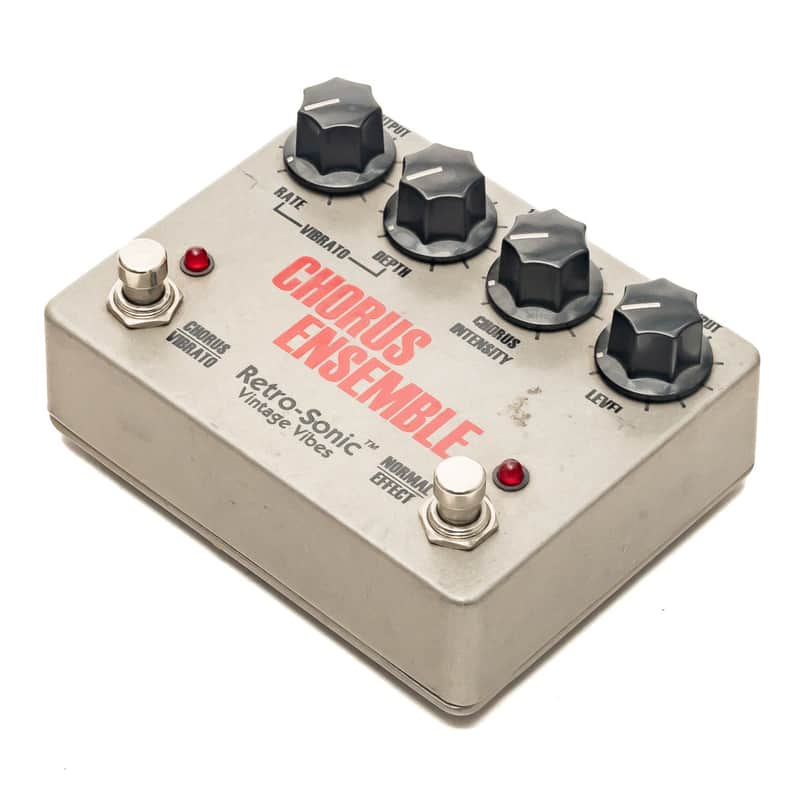 Retro-Sonic - Chorus Ensemble - Chorus & Vibrato Pedal - with Psu
