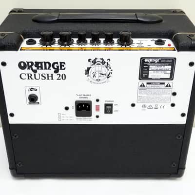 Orange Crush 20 Guitar Amplifier Black image 3