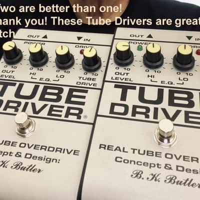 TUBE DRIVER- Eric Johnson 5th knob Bias. Not a Reissue. Personally Hand-Made 👍 NOTE:  This is exactly what I supply to pros like David Gilmour & Eric Johnson!  Direct from BK Butler🎸😎 image 7