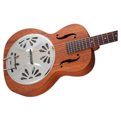 Gretsch G9200 Boxcar Round-Neck Resonator NAT image 3