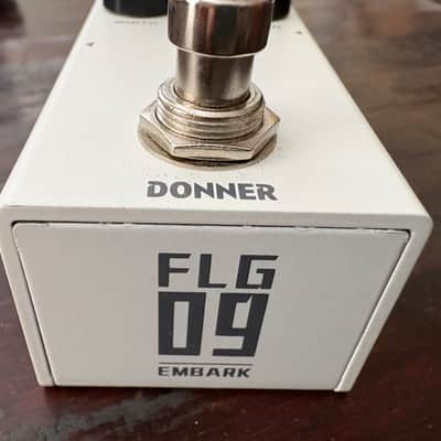 Donner Embark FLG 09 Flanger Ibanez FL9 style 2025 - White image 2