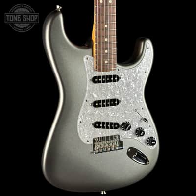 Used 2020 Fender American Professional II Strat Mercury w/case TSU25461 image 4