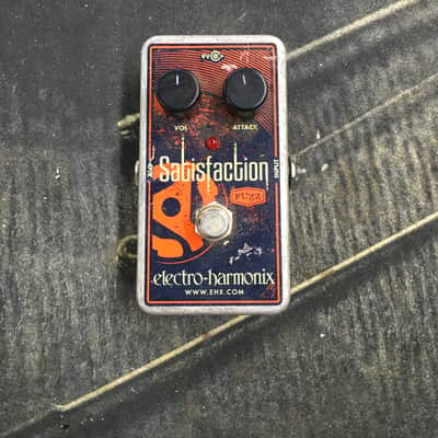 Electro-Harmonix Satisfaction Fuzz 2014 - Present - Blue / Red image 1