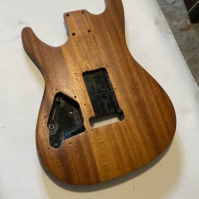 1991 Japan Ibanez 440s S Series Natural Mahogany Guitar Body Original Edge Tremolo Ready image 18
