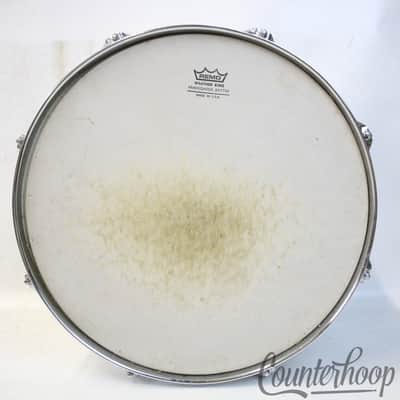 *Ludwig 14x10"White Cortex Concert Tom Drum Vintage 80s USA Blue/Olive 6Ply Clip image 5