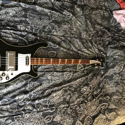 Rickenbacker 4001 1973 Jetglo with checkerbinding serial #528 image 7