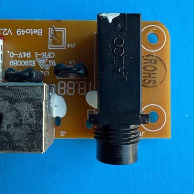 Nektar Impact LX49+ MIDI Keyboard Part: AC USB Input Circuit Board PCB image 5