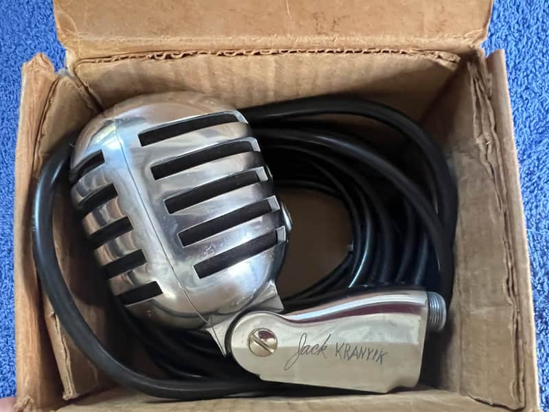 Electro-Voice 950 Cardax Crystal Microphone 1940s - Chrome image 1
