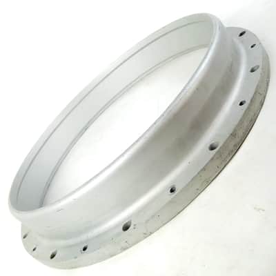 Yamaha 14" SFZ Suspension Ring Snare Drum Marching Silver Powdercoat Japan 12Lug image 2