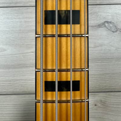 Fender American Ultra Jazz Bass Maple Fingerboard, Cobra Blue image 12