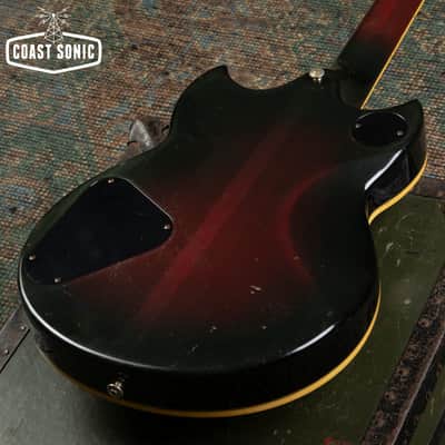 1984 Yamaha Custom SG3000 Professional Wine Burst Made In Japan image 10
