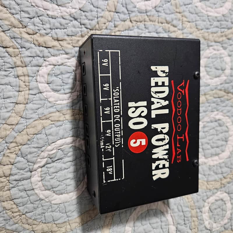 Voodoo Lab Pedal Power Iso 5 2010s - Black image 1