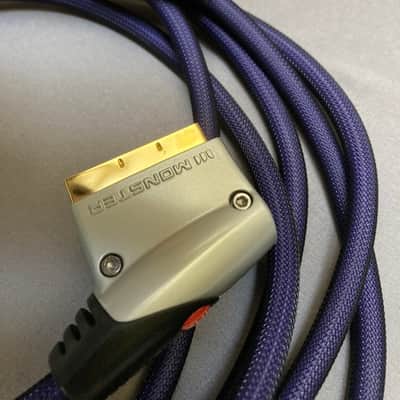 ✅Liaison MONSTER CABLE Peritel/Scart - S Vidéo longueur 4M Etat neuf image 2