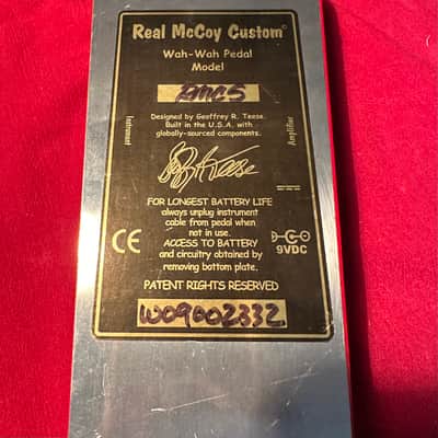Real McCoy Custom RMC5 Wah image 3