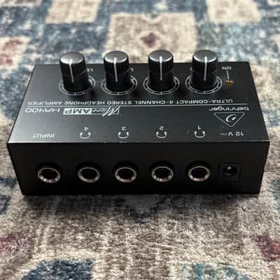 Behringer HA400 Micro Amp 4 Channel Headphone Amplifier! image 4