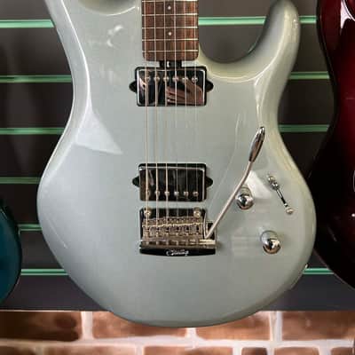 Sterling by Music Man LK100D Luke Blue Electric Guitar image 4