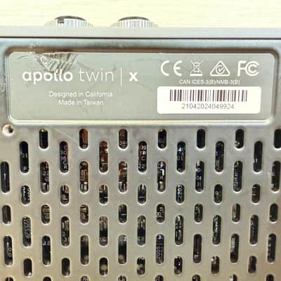 Universal Audio Apollo Twin X Thunderbolt 3 Audio Interface 2019-2023 image 8
