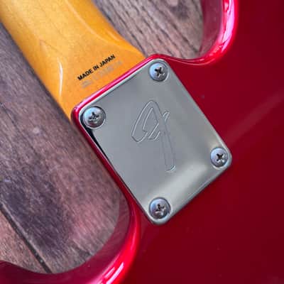 2010 Fender MG-69 Mustang Reissue Electric Guitar Candy Apple Red MIJ Japan image 13