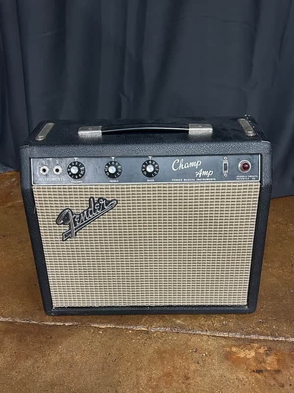 1966 Fender Champ 5W Tube Combo Amp image 1